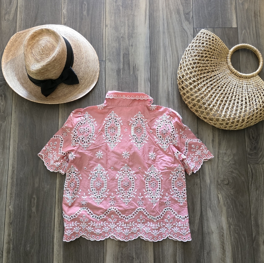NWT Sezane Elvira Blouse - Picture 7 of 13